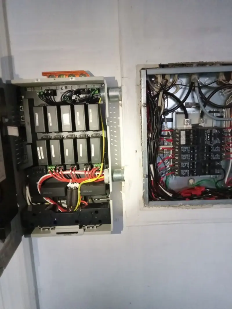 Electrical panel upgrade completed for Indoor Lighting Installation in Northfield
